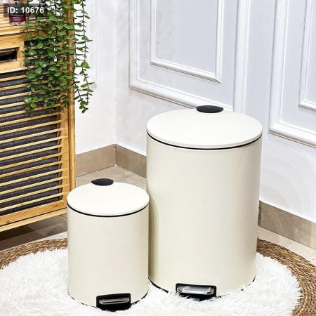 طقم سطل دعسة /2 تنك بيج مدور 20*5لتر مع دلو QJB1220+1205BG+ط A5