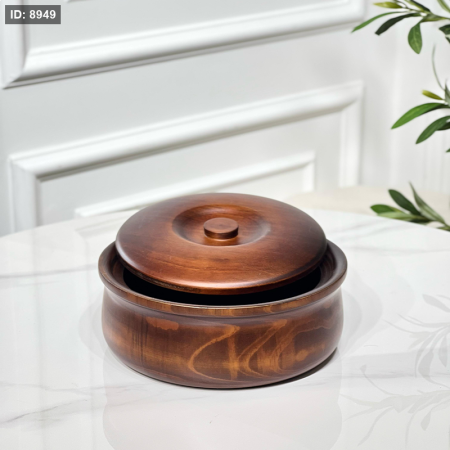 طنجره 22 سم خشب بني ZD153/4= K2