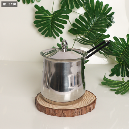 بكرج غلايه 1000مل ستانلس ستيل بغطا نمره 12 يد سلكون GB_9-1012S- ط4