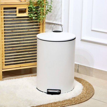 سطل دعسه تنك ابيض مدور 20لتر مع دلو QJB122wH+ط5A