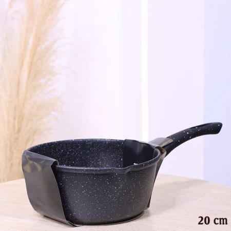 كسرول جرانيت 20 سم ملون ببوز يد طويل A2/8=رم8