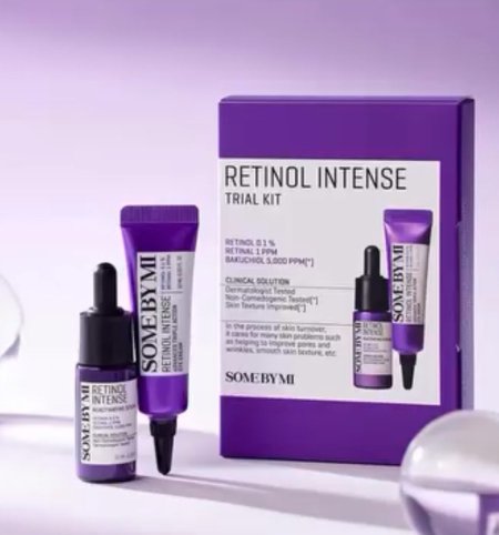 بكج الرينتول والرينتال للعين ( SOME BY MI _ Retinol Intense Reactivating Serum)